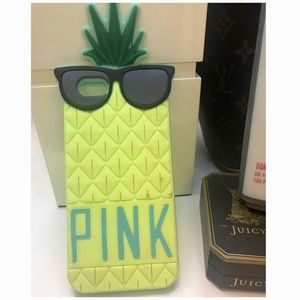 PINK pineapple fashion phone case iPhone 6/6s