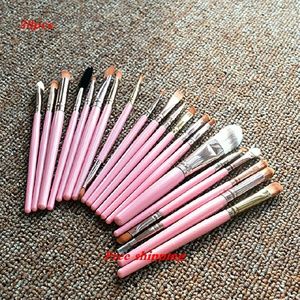 20pcs cosmetic makeup brush pink HT