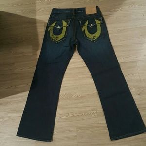 True Religion Blue Jeans 34x34