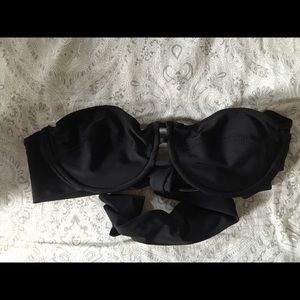 Acacia swimwear black top