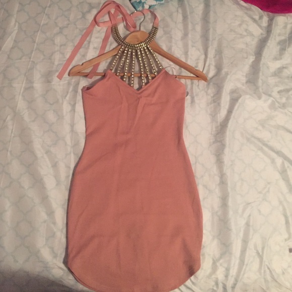 Blush pink dress