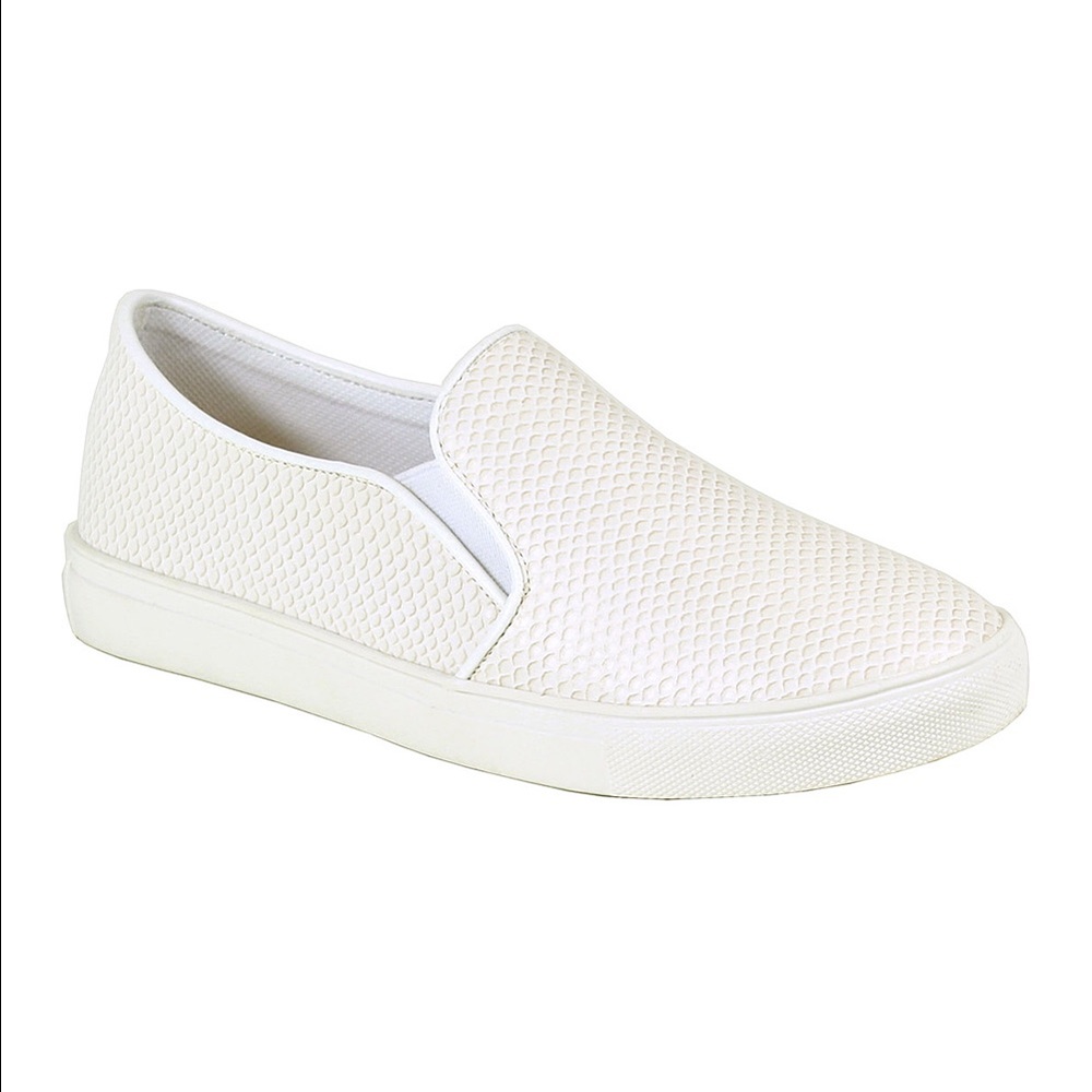 White sneakers