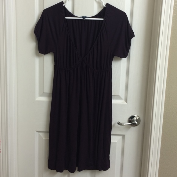 Eggplant colored Gap casual dress - Picture 1 of 2