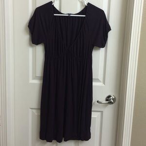 Eggplant colored Gap casual dress