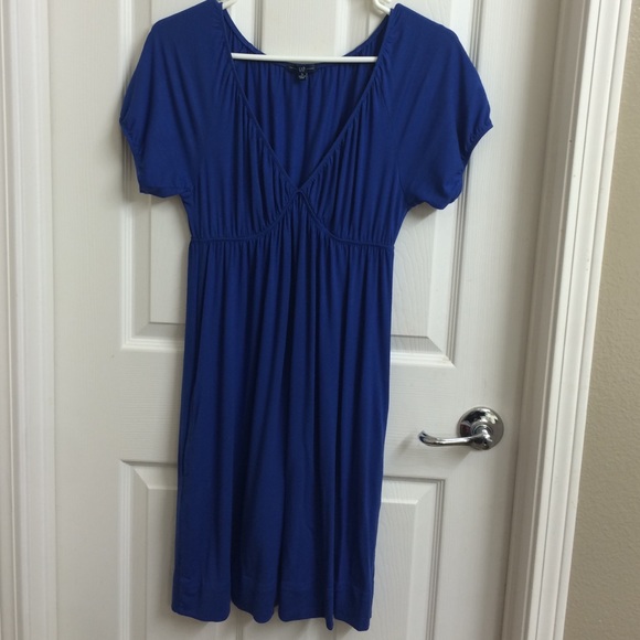 Royal blue gap cotton dress - Picture 1 of 2