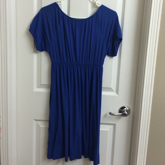 Royal blue gap cotton dress - Picture 2 of 2