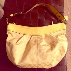 Yellow Coach purse