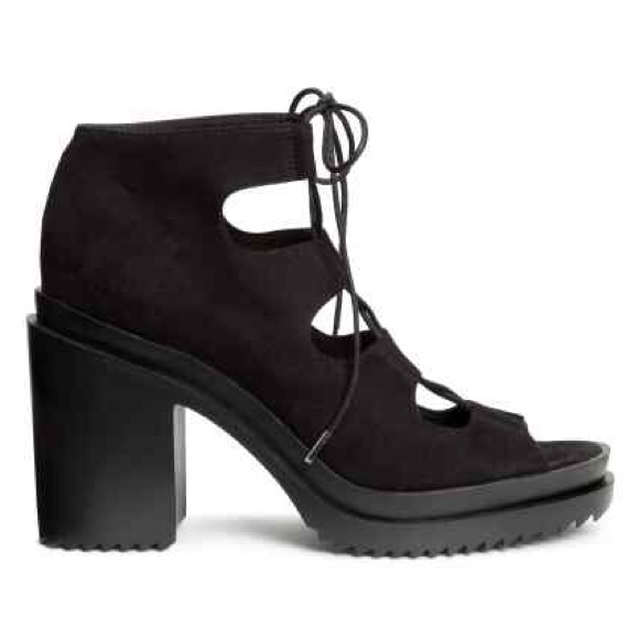 H&M Coachella Lace up shoes