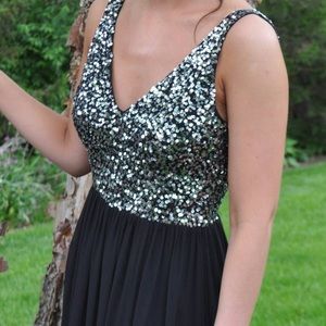 Black prom dress