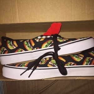 Vans Shoes - Cheeseburger Lowtop Vans BNIB Vans Shoes - Cheeseburger Lowtop Vans BNIB