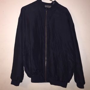 Oversized bomber jacket