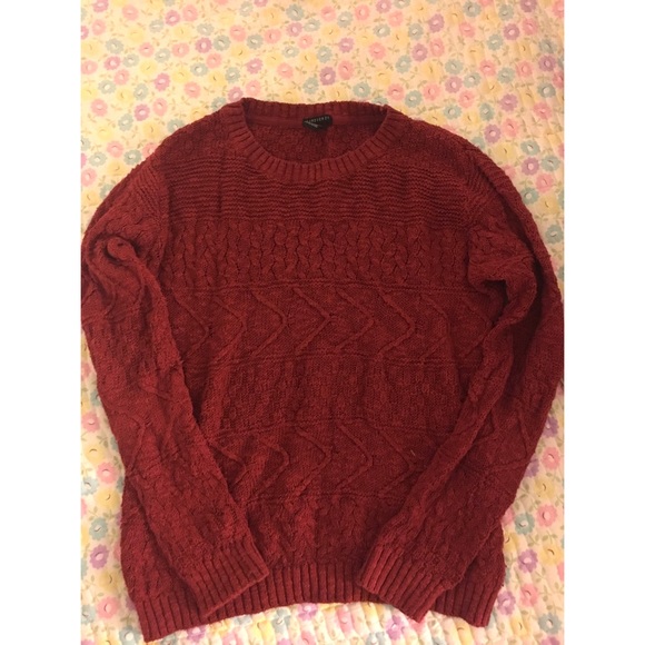 Cute red sweater