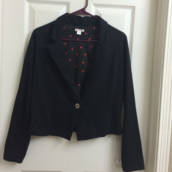 Target Xhilaration brand cotton blazer - Picture 1 of 3