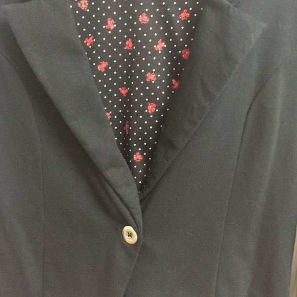 Target Xhilaration brand cotton blazer - Picture 2 of 3