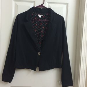 Target Xhilaration brand cotton blazer