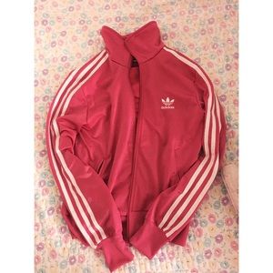 Adidas pink jacket