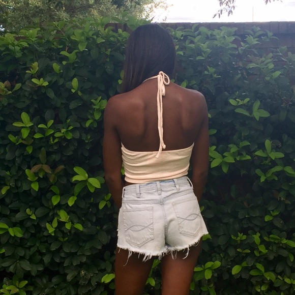 Classic Halter Crop Top - Picture 3 of 3