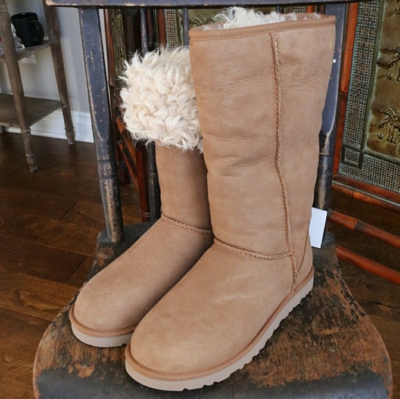 UGG Shoes - ALEXI TALL CURLY SHEEPSKIN SUEDE GORGOUSE!!!