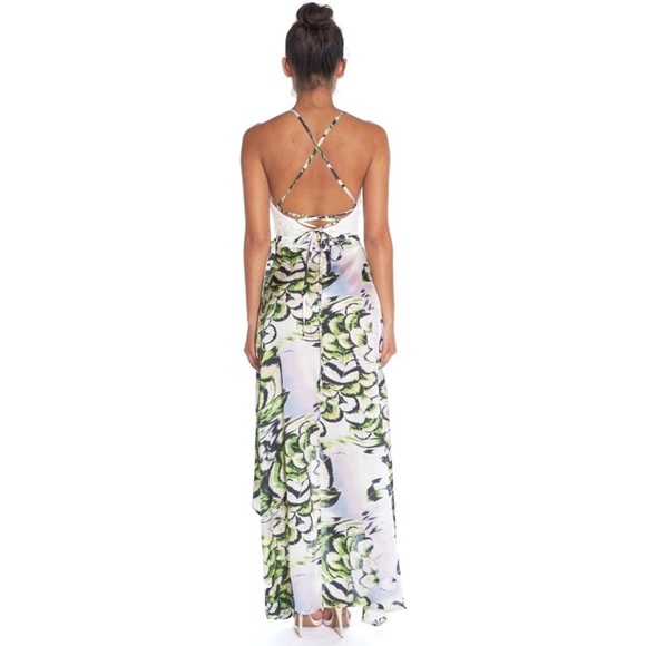 🛍 1 left!! Stargazer Maxi Wrap Dress - Picture 3 of 3