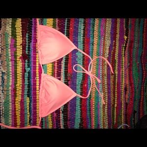 VS coral bikini top