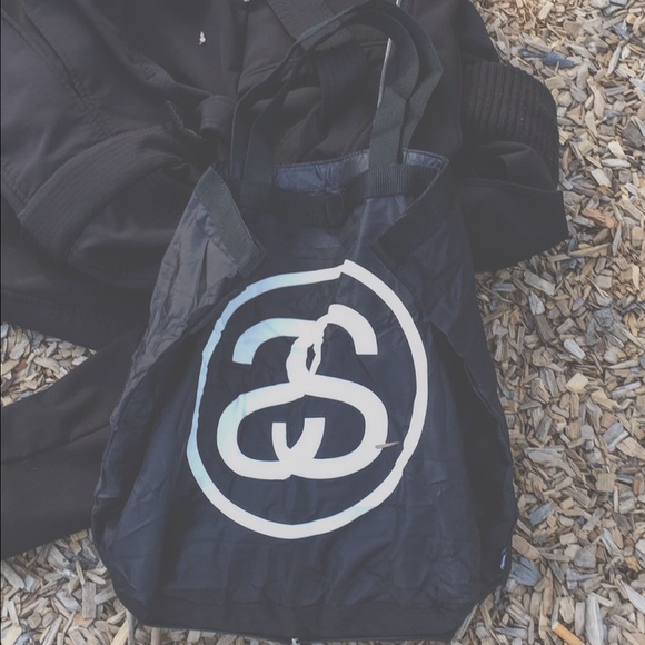 Stussy canvas bag