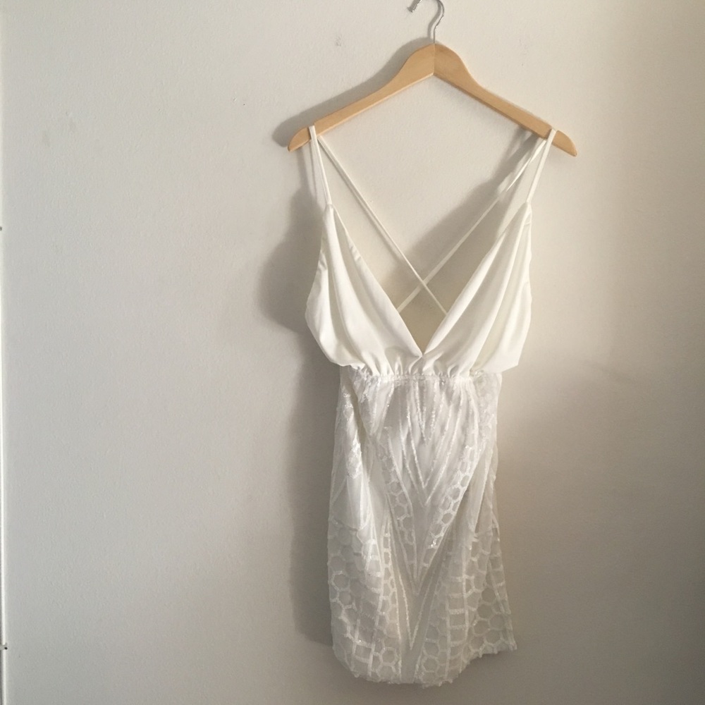 Honeycomb Sequin Dress - Picture 3 of 3