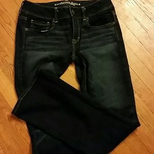 American Eagle kick boot jeans sz 8 R2S!!!