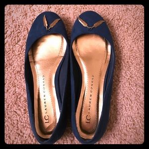 Lauren Conrad turquoise flats 💙👠💙