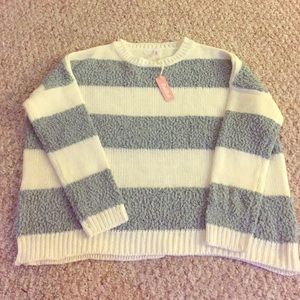 Pink Blush oversized sweater, size small