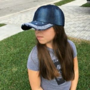 Custom Jeweled jean cap