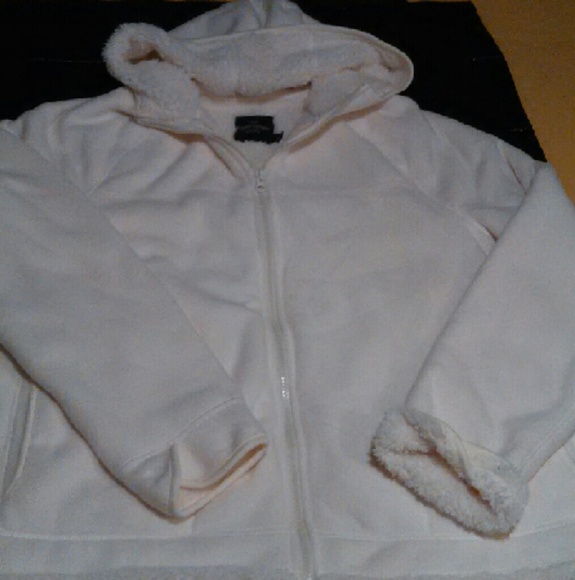 2 NWT Faded glory fleece coat and nwot grey hoodie