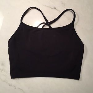 Athleta Beloved Bralette, black, xs