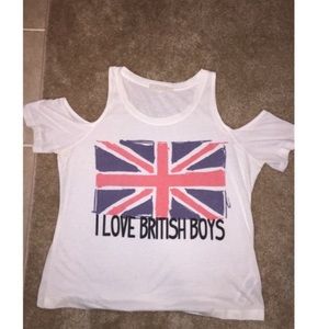 I love British boys shirt never worn