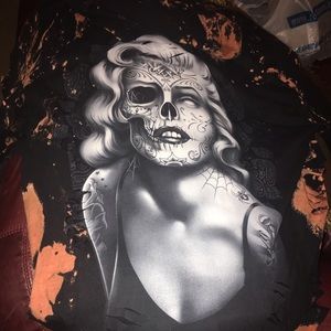 Distressed tees some are 1 of a kind like this 1.