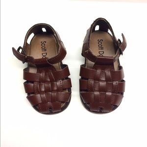 Scott David • Leather Toddler's Sandals 💕
