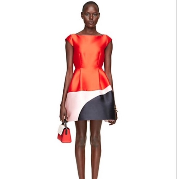 Kate Spade Red Fit and Flare Size 4 Dress