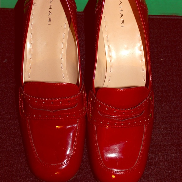 New Tahari *LOGAN* Patent Leather Penny Loafer