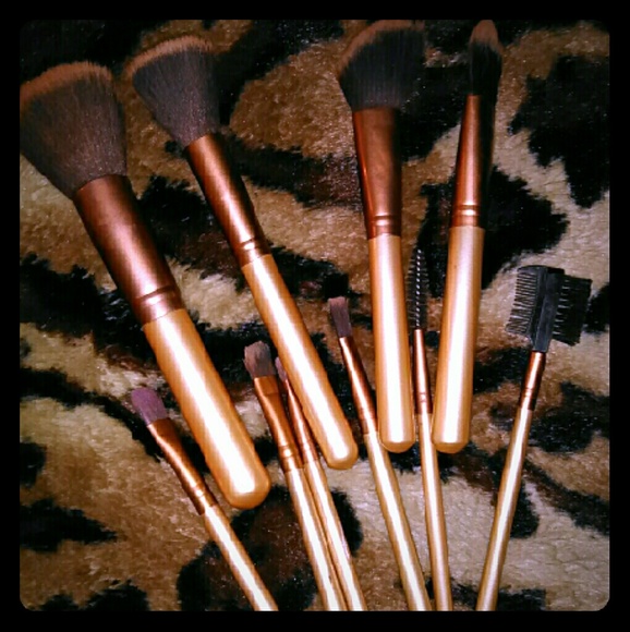 10 pc brush set