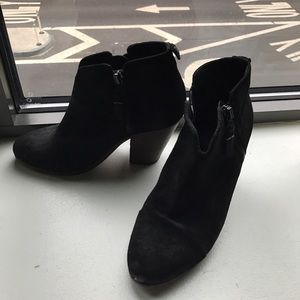 rag & bone margot black suede bootie 35