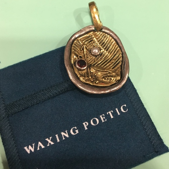 Waxing Poetic pendant.