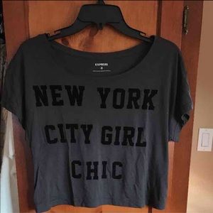 Express crop top