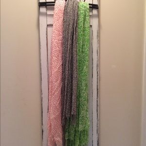 Set of 3 spring scarves