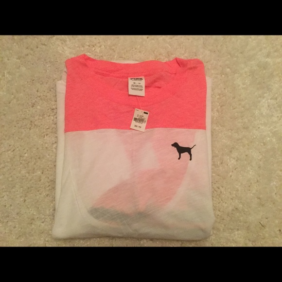 VS Pink Open Back Shirt