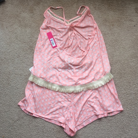 Fringe Floral PJ Set - Picture 3 of 4