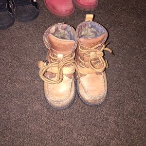 Toddler polo boots