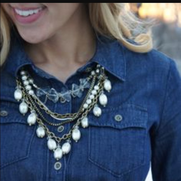 SOLD Silpada Practical Pearls necklace