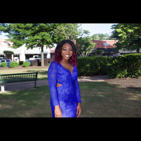 Blue Prom Dress