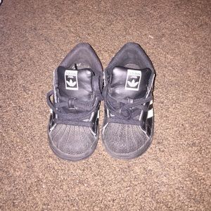 Toddler shell toe adidas