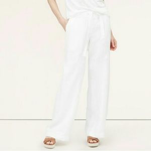 White linen pants - NWT