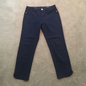 DL 1961 Bardot high rise crop jeans sz 32